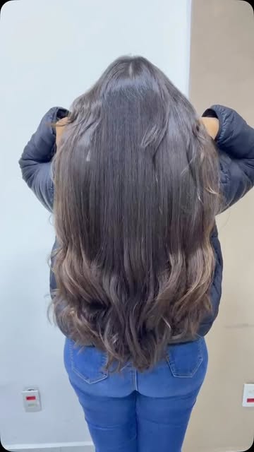 Resultado de cabelo no salão